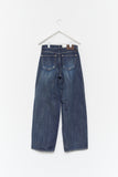 (W) Indigo Low-rise Denim