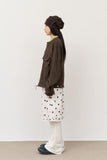 Node Collar Suede Jacket
