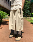 Work D-ring Bermuda Banding Pants