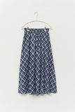 (W) Campus Checked Skirt