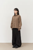 Taper Pintuck Banding Trousers