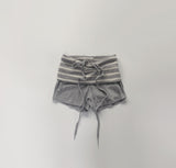 Cutina Low-Waist Knit Shorts