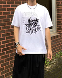 Crack Lettering Short Sleeve T-shirt