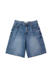 Ecru washed shorts