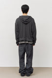 Cold Striped Zip Hoodie