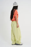 Nylon Cutout Track Pants