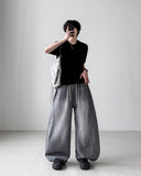 Bagger Gray Balloon Denim