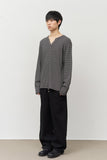 Button-fly Curved Pants