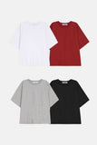 Cut-off oversize t-shirt
