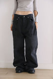 Loom biker cotton pants