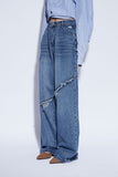 twisted denim