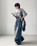 Jay Curl Maxi Wide Denim Pants