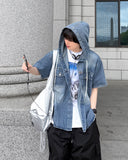 Glossy Nylon String Bag