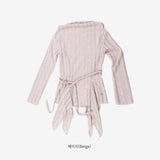 Vesper See-Through Scarf One Piece