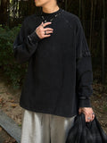 Pigment Track Line Layered Long Sleeve