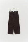 (W) Browny Lace Straight Pants