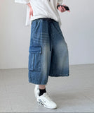 Mag Bermuda Cargo Denim