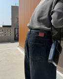 Maze Washing Wide Denim