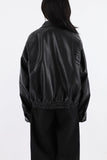 Berin Leather Blouson Jacket