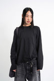 Cutoff slab long sleeve