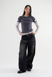 Dove ribbed long sleeve