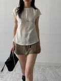 [2way] French Twill Nylon Handbag
