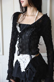 Buttery Frill See-Through Cardigan