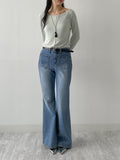 311 Two-Pocket Bootcut Denim Pants