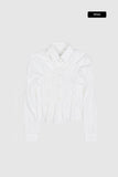Leona shirring blouse