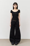 Lowkey Curved Wide Pants