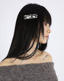 Silver curve hairpin