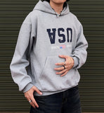 Vintage Reverse USA Heavy Hood
