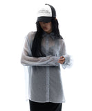 Graphic Sheer Shirts