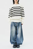 Reon Striped Round Knit