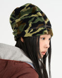 Moa camouflage fleece beanie