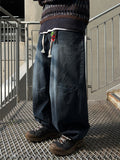 Dart Balloon Wide Washed Denim