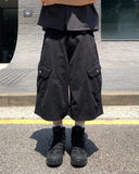 Rev Deep Dyeing Cargo Bermuda Pants