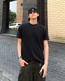 Pigment Cable Stripe Short Sleeve T-shirt