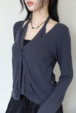 Sorbet Halter T-shirt