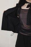 Dot half windbreaker