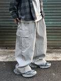 Wax Coated Cargo Pants