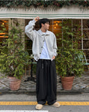 Elin Striped Wide Slacks