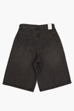 Senti twill denim bermuda pants