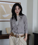 Camel Suede Pocket Belt