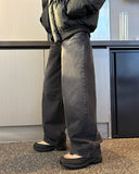 Lumi Curved Denim Pants