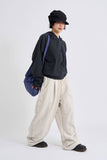 Pony pigment crop hood zip-up