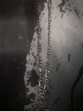 Toani Black Heart Chain Necklace