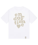 END OF TIME Lace Short Sleeve T-shirt