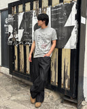 Time crop short-sleeve t-shirt