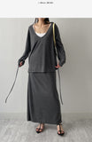 Lace Ribbed Square Sleeveless